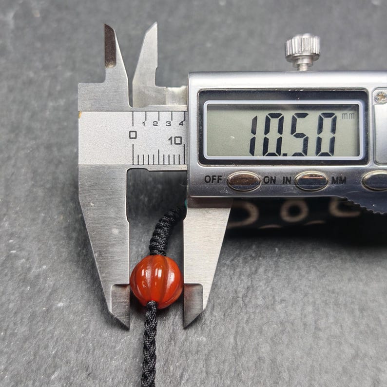 Antique 7 Eyes Dzi Bead Necklace | 38*11mm Gandhanra-ART