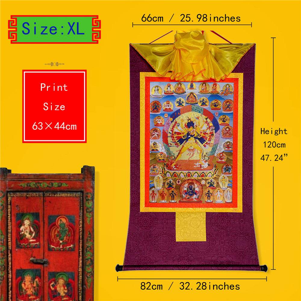 Kalacakra Vajrayogini in Yab Yum - Gandhanra-ART