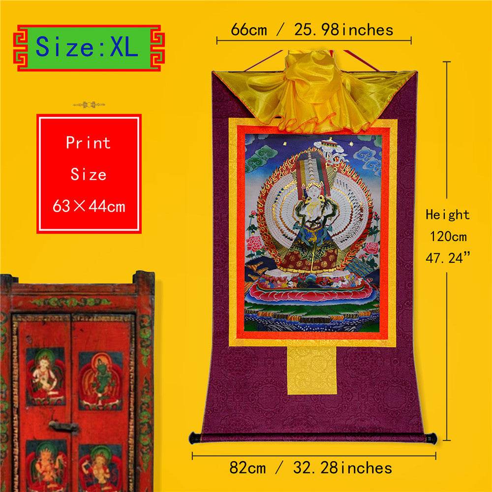 Usnisa Sitatapatra-Great White Parasol - Gandhanra-ART