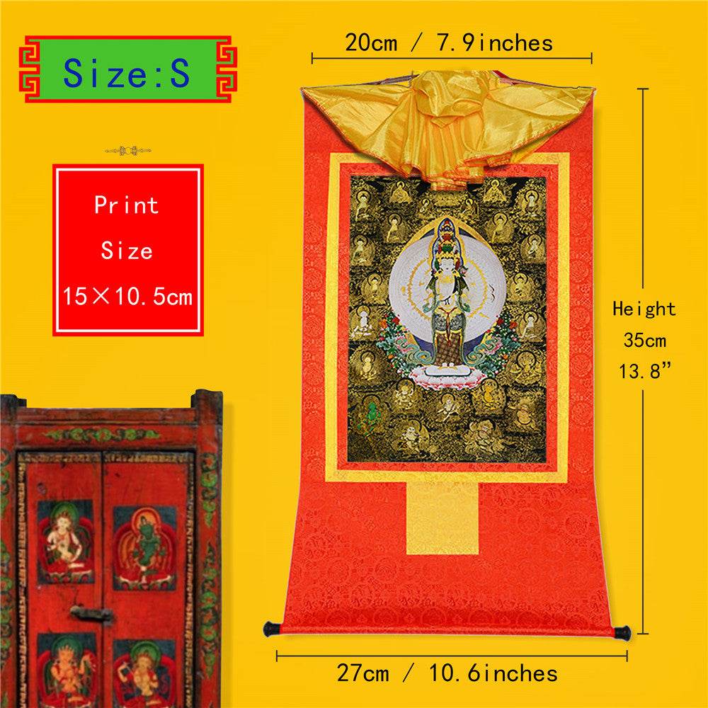 Avalokitesvara with Thousand Arms-Black Type - Gandhanra-ART