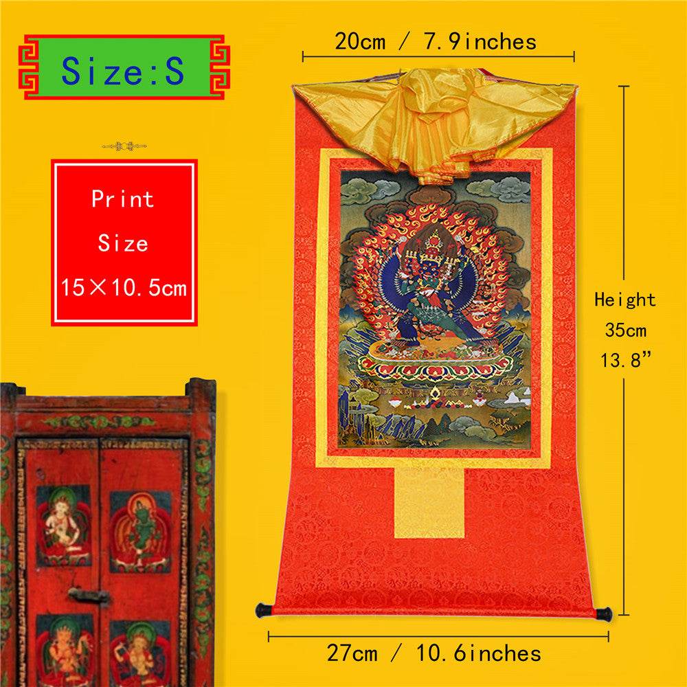 གཤིན་རྗེ་གཤེད་ Yamantaka- Conqueror of the Lord of Death - Gandhanra-ART