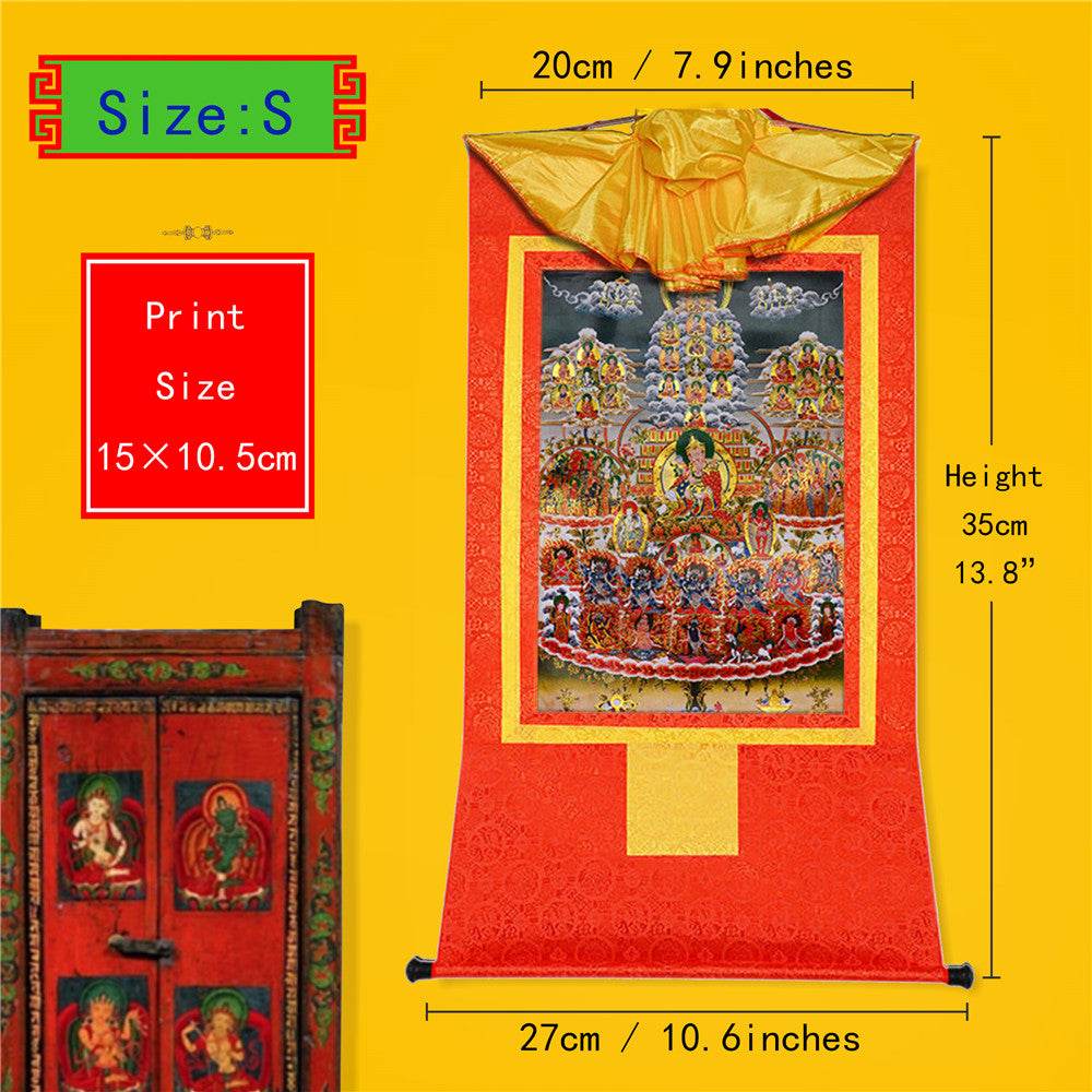 Guru Rinpoche Refuge Tree - Gandhanra-ART