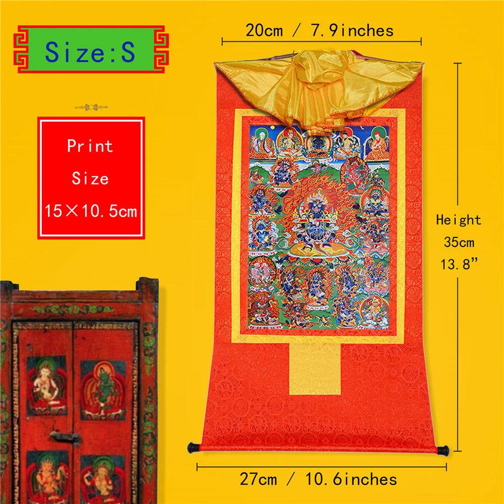 ནག་པོ་ཆེན་པོ། Mahakala - Gandhanra-ART