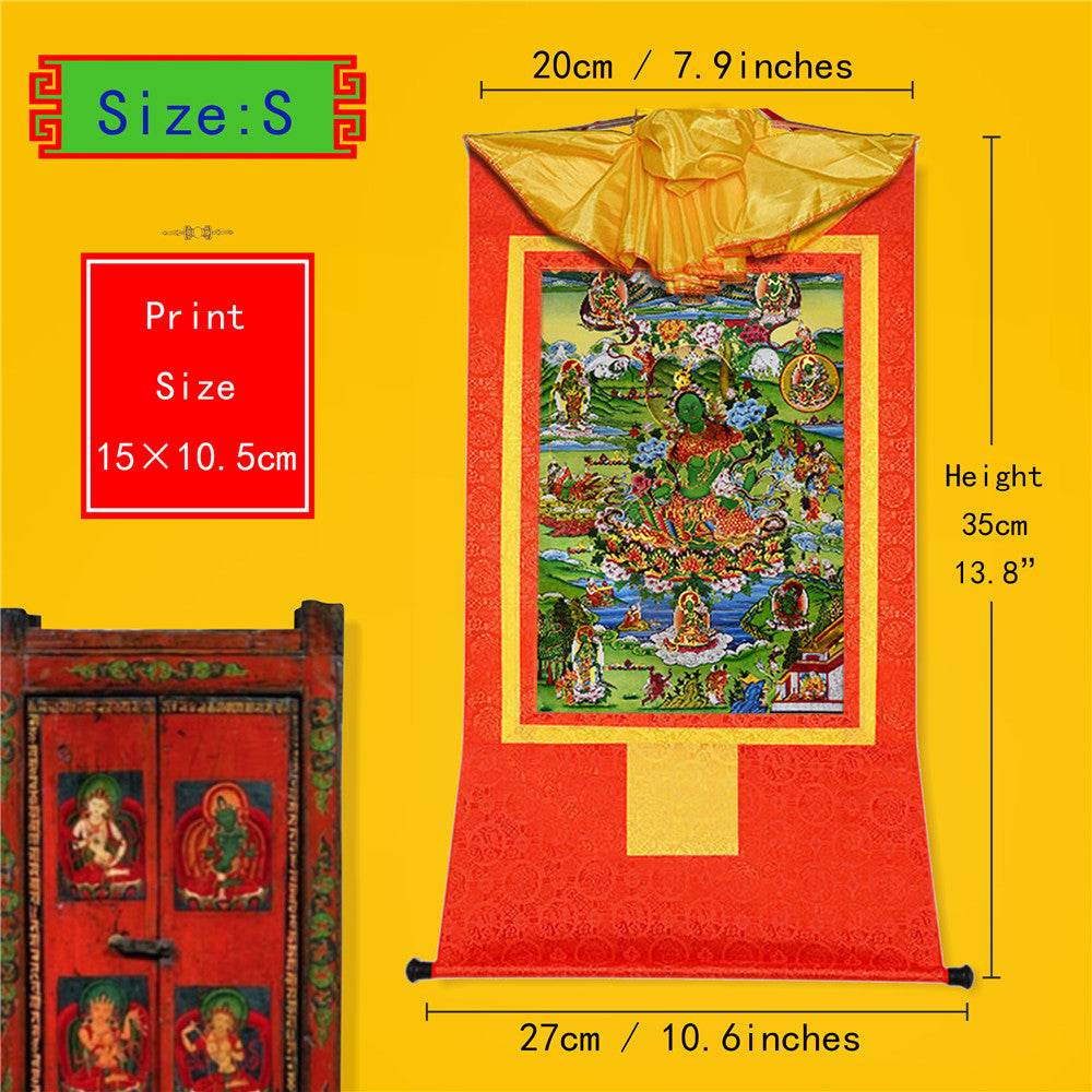 Eight Forms of Green Tara - Gandhanra-ART