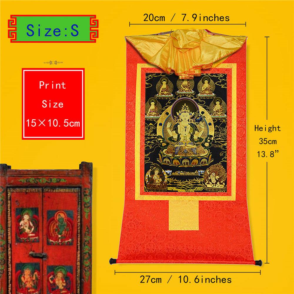 Chenrezig in Black Type - Gandhanra-ART