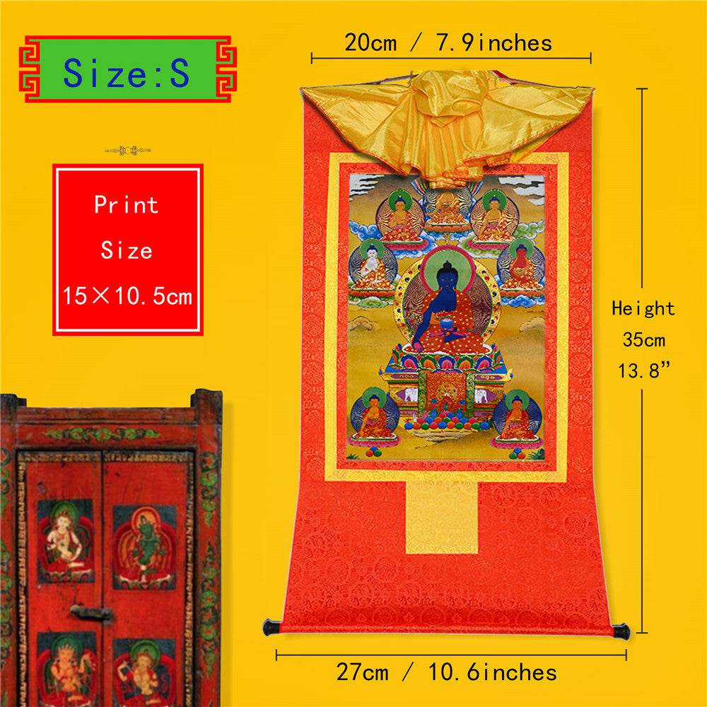 Eight Forms of Bhaisajyaguru-Medicine Buddha - Gandhanra-ART