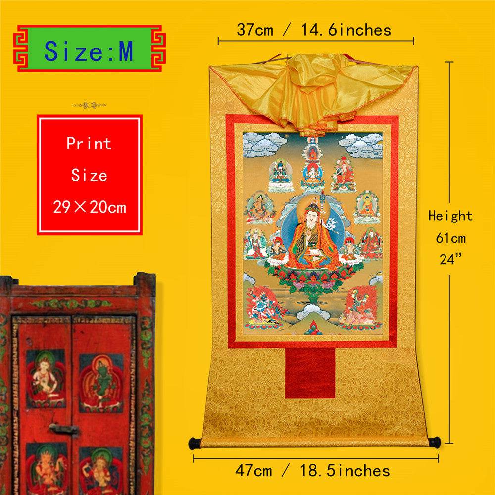 Eight Manifestations of Guru Rinpoche - Gandhanra-ART