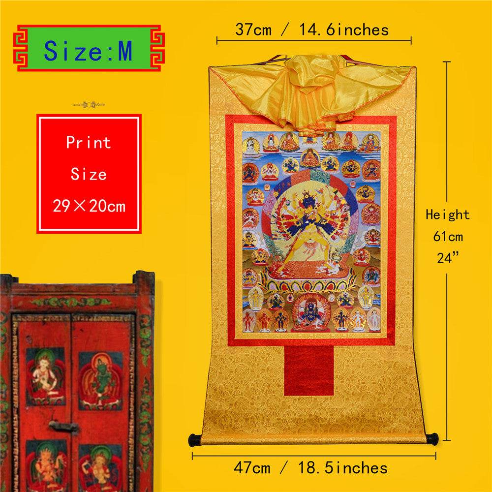 Kalacakra Vajrayogini in Yab Yum - Gandhanra-ART