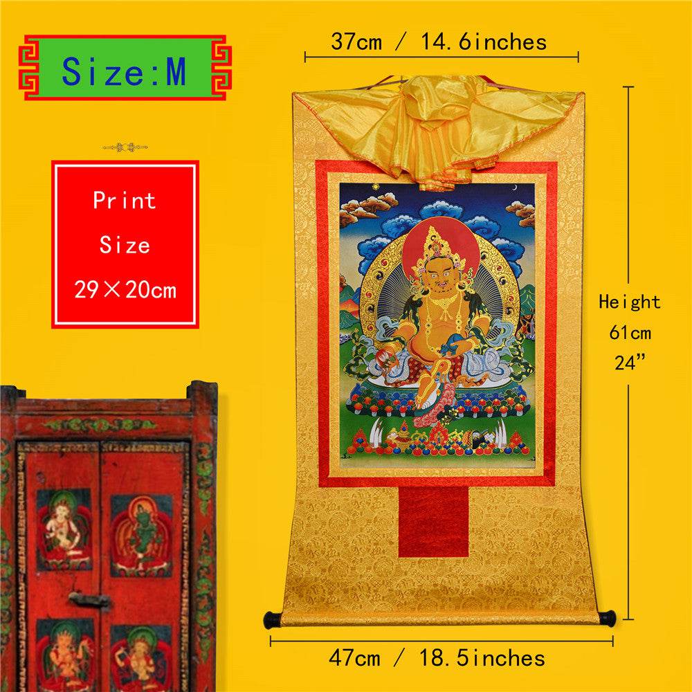 Yellow Jambhala,Dzambhala - Gandhanra-ART