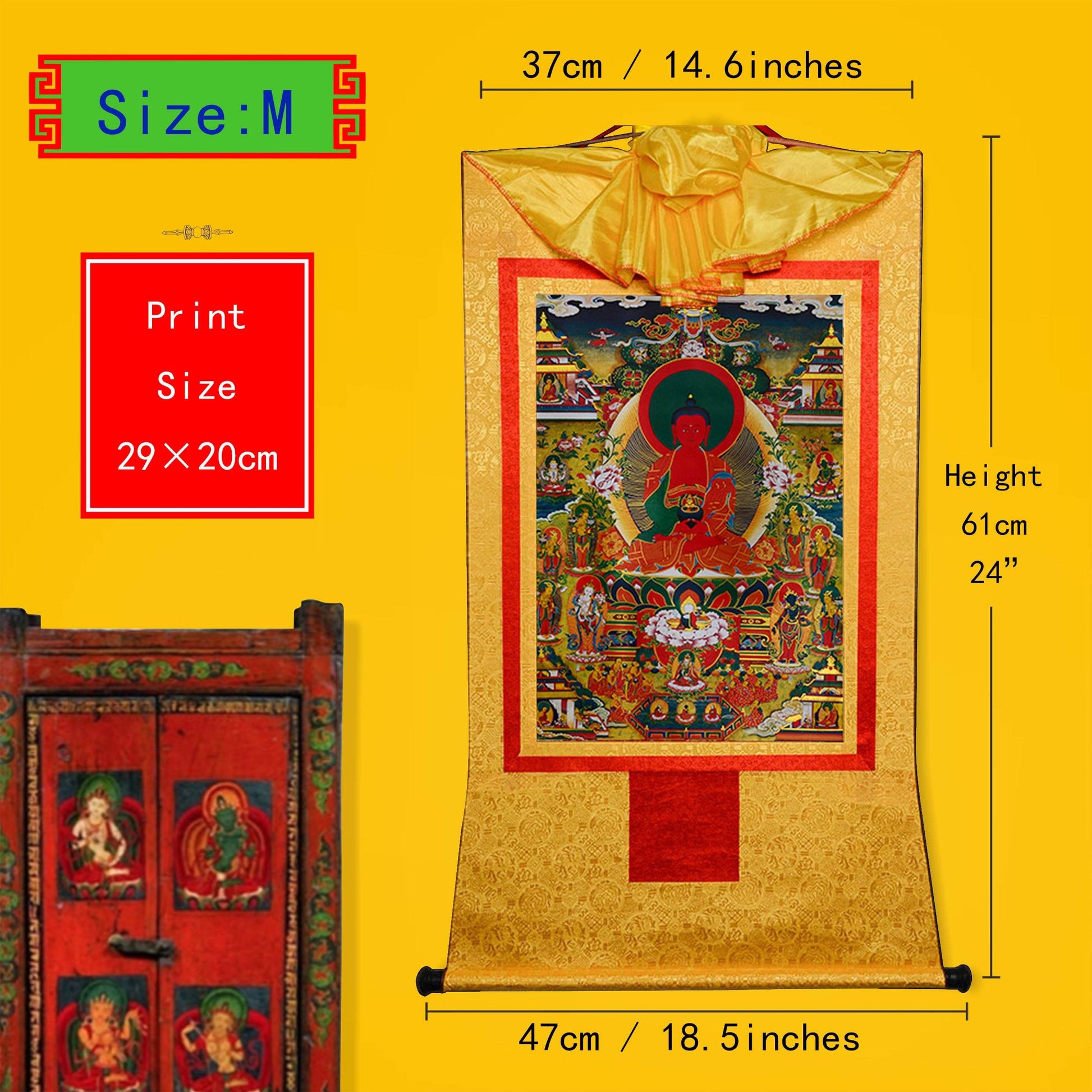 Amidabha Pure Land - Gandhanra-ART