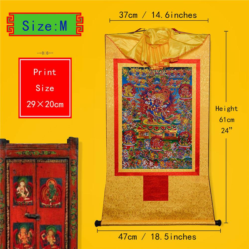 Bardo Thodol-58 Wrathful Deities - Gandhanra-ART