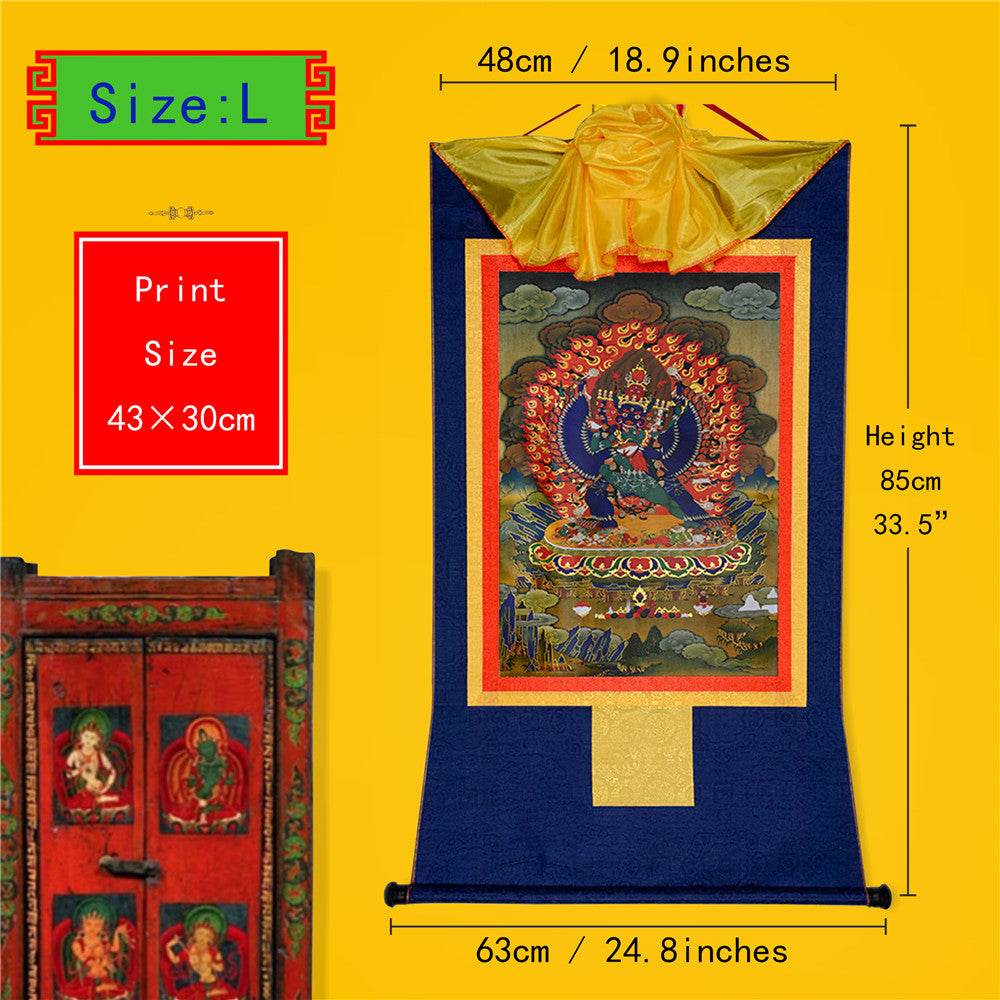 གཤིན་རྗེ་གཤེད་ Yamantaka- Conqueror of the Lord of Death - Gandhanra-ART