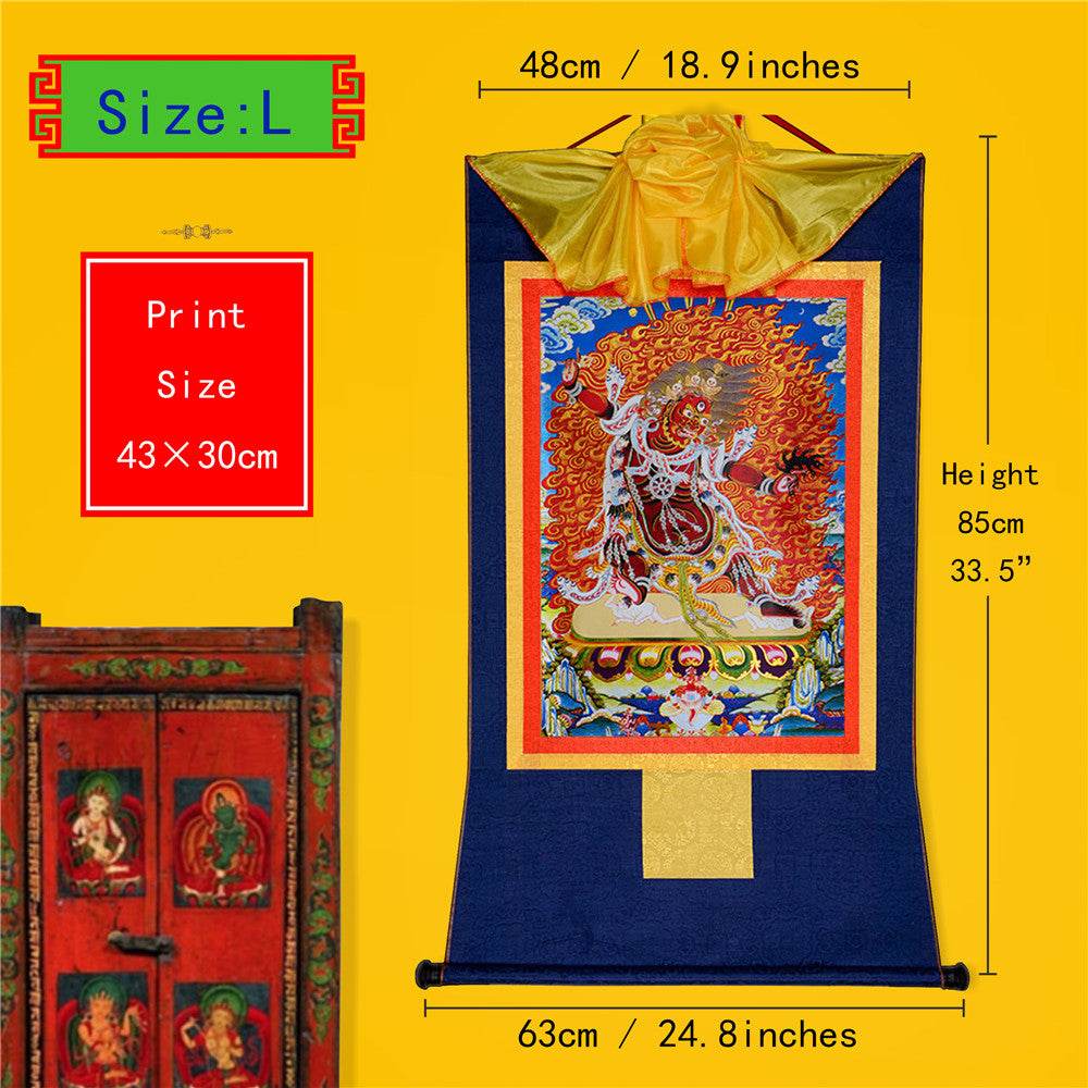 Guru Dragpo-Fierce Emanation of Guru Rinpoche - Gandhanra-ART