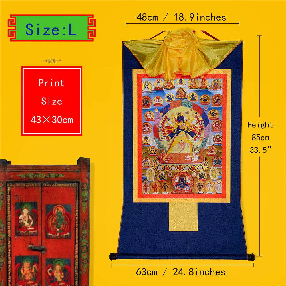 Kalacakra Vajrayogini in Yab Yum - Gandhanra-ART