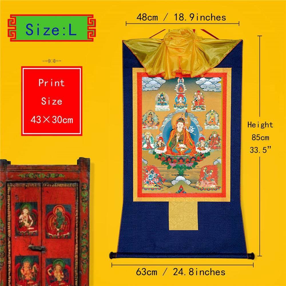 Eight Manifestations of Guru Rinpoche - Gandhanra-ART