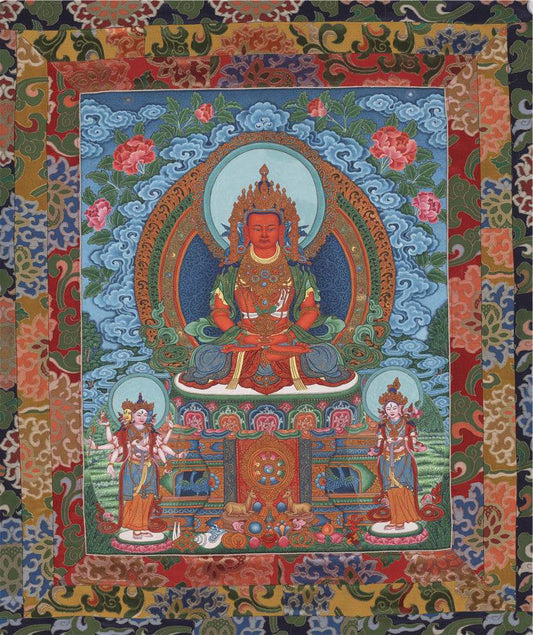 Amitayus - the Buddha of Longevity - Gandhanra-ART