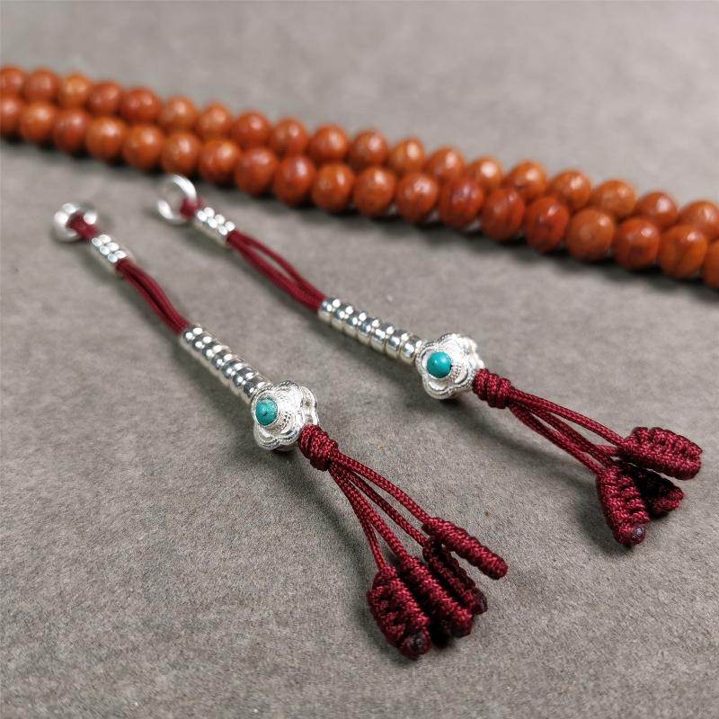 4mm Silver Prayer Bead Counters - Gandhanra-ART