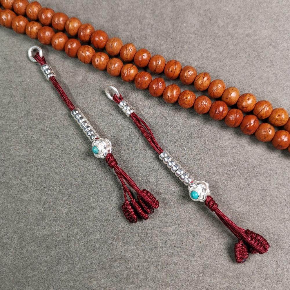 4mm Silver Prayer Bead Counters - Gandhanra-ART