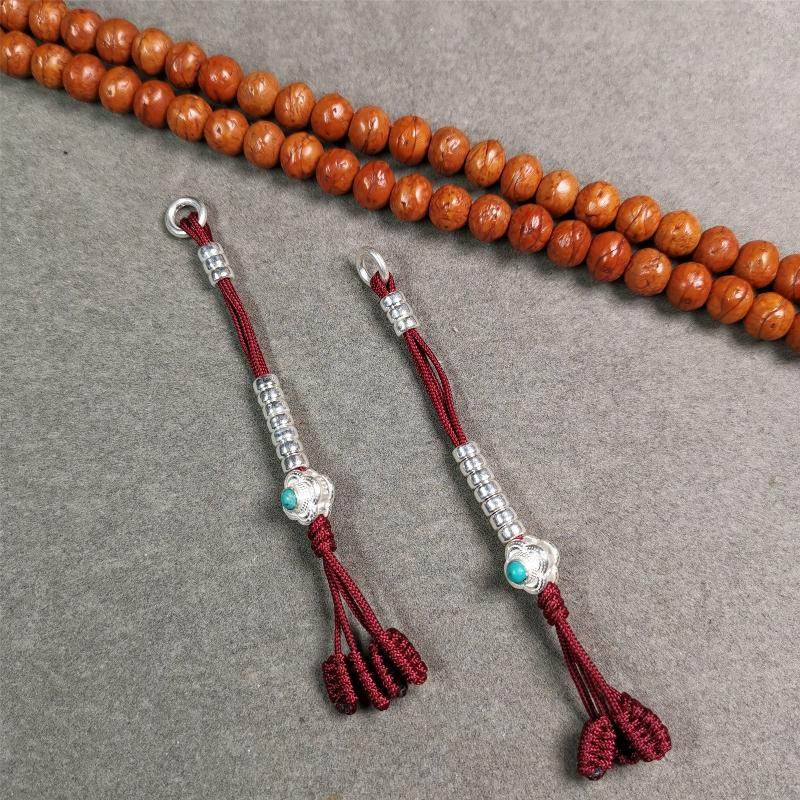 4mm Silver Prayer Bead Counters - Gandhanra-ART