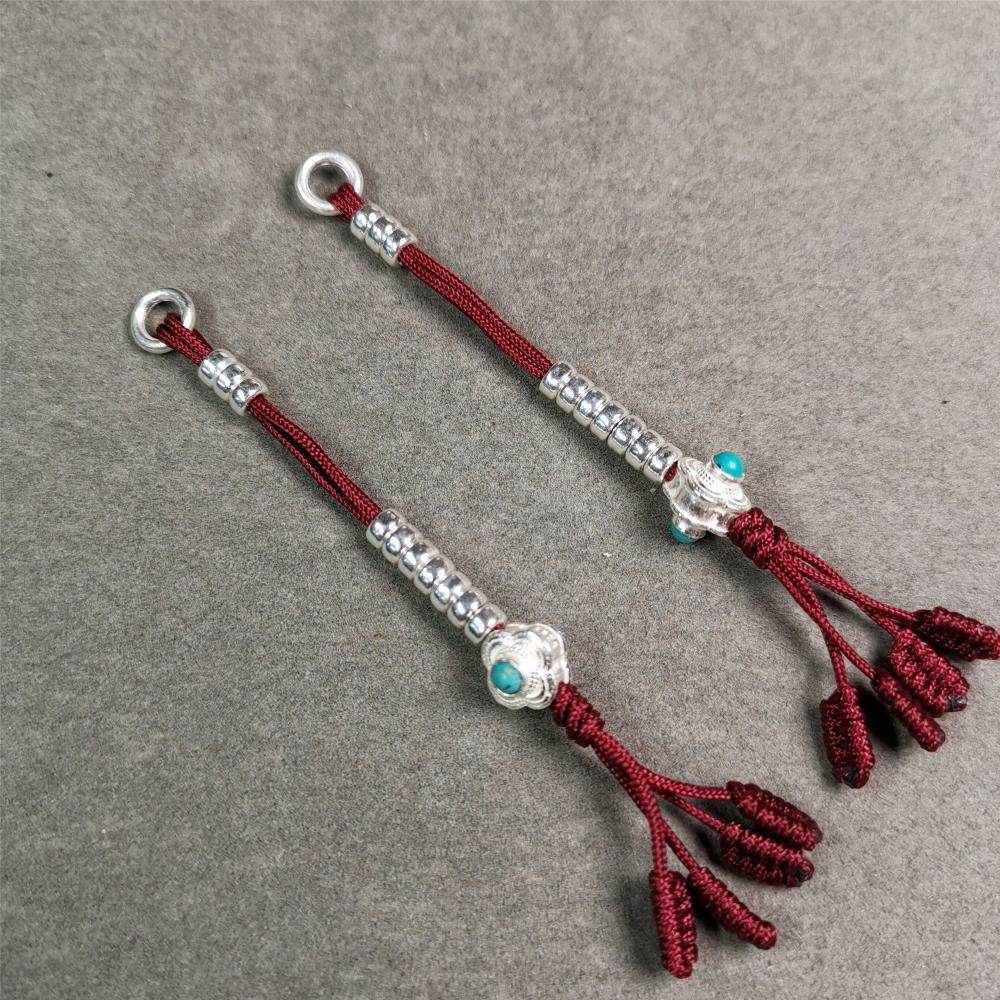 4mm Silver Prayer Bead Counters - Gandhanra-ART