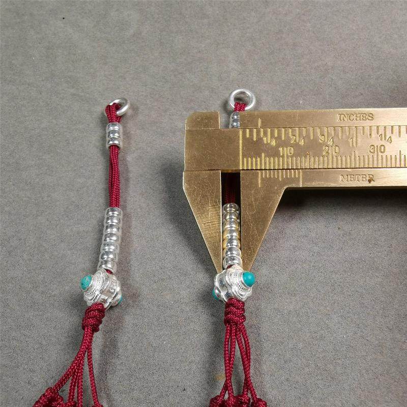 4mm Silver Prayer Bead Counters - Gandhanra-ART