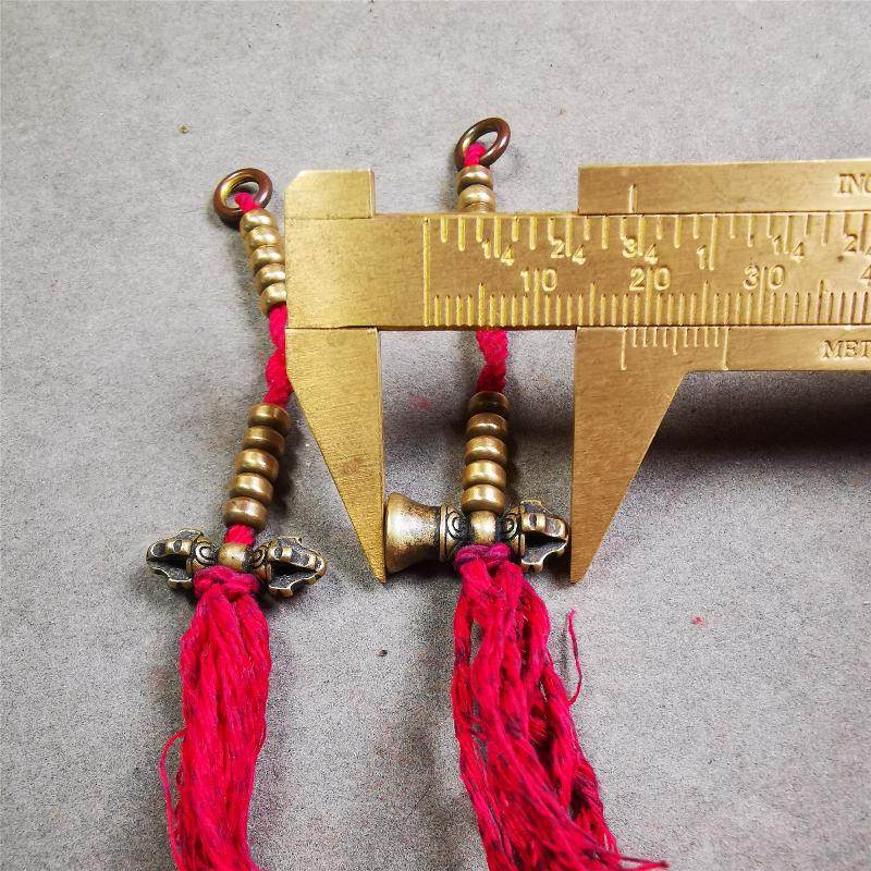 5mm Brass Prayer Bead Counters - Gandhanra-ART