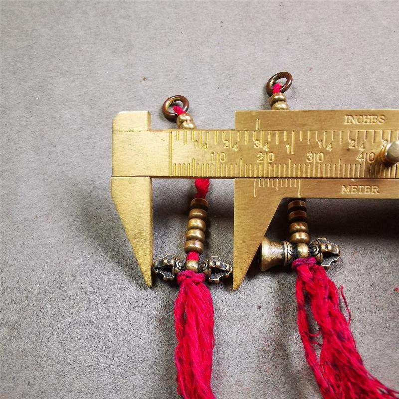 5mm Brass Prayer Bead Counters - Gandhanra-ART