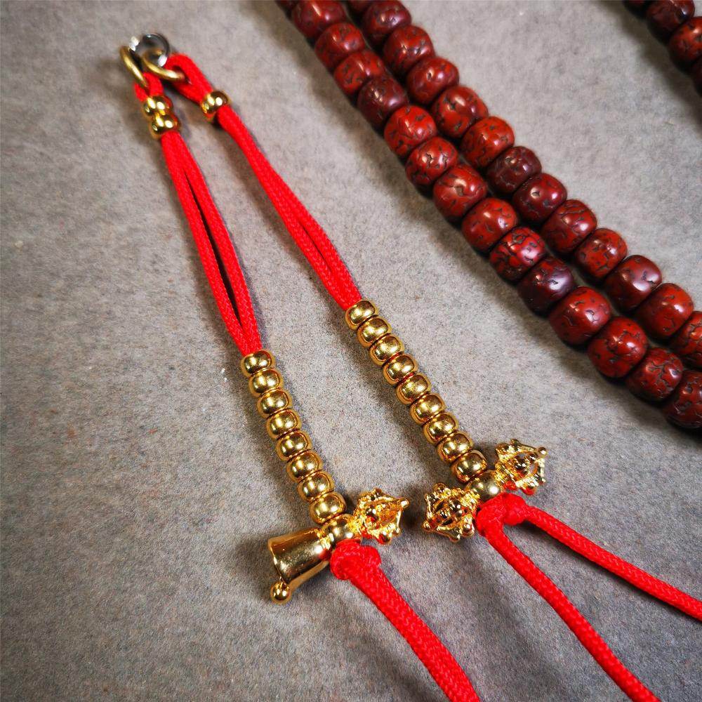 5mm Gilded Prayer Bead Counters - Gandhanra-ART