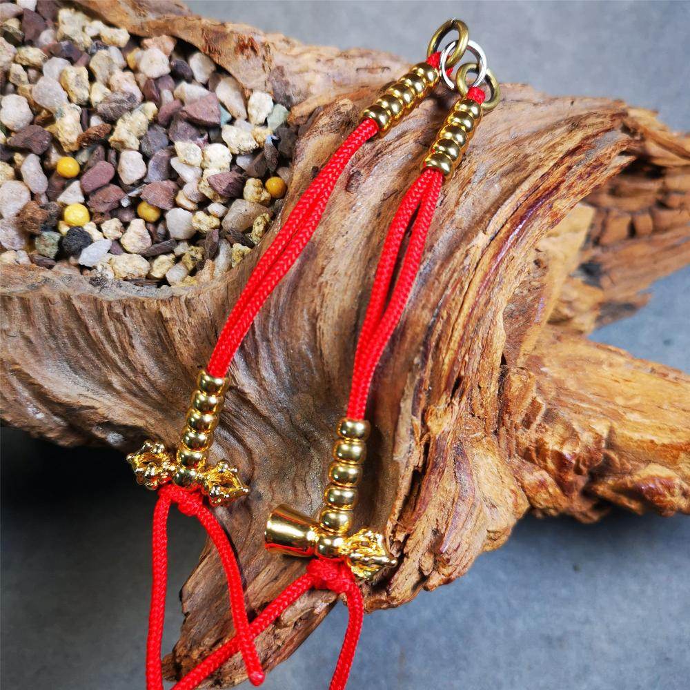 5mm Gilded Prayer Bead Counters - Gandhanra-ART