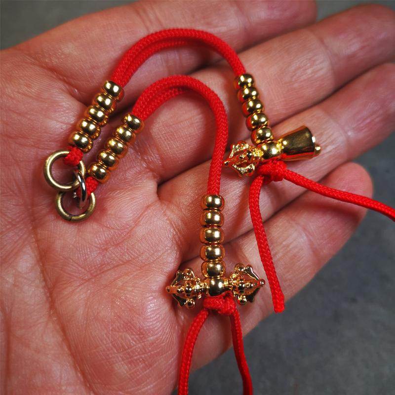 5mm Gilded Prayer Bead Counters - Gandhanra-ART