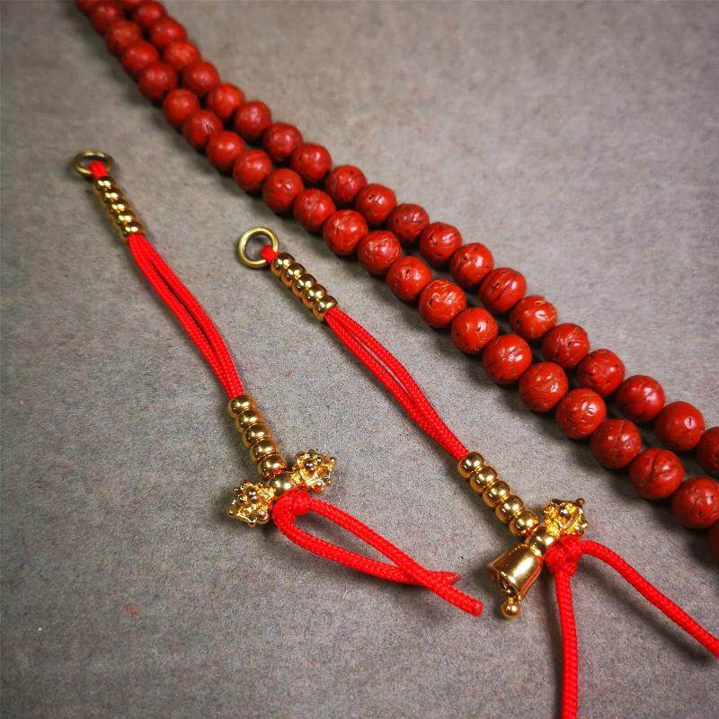 5mm Gilded Prayer Bead Counters - Gandhanra-ART