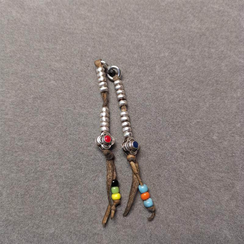 4mm Silver Prayer Bead Counters - Gandhanra-ART