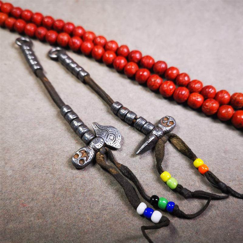 6mm Cold Iron Prayer Bead Counters - Gandhanra-ART