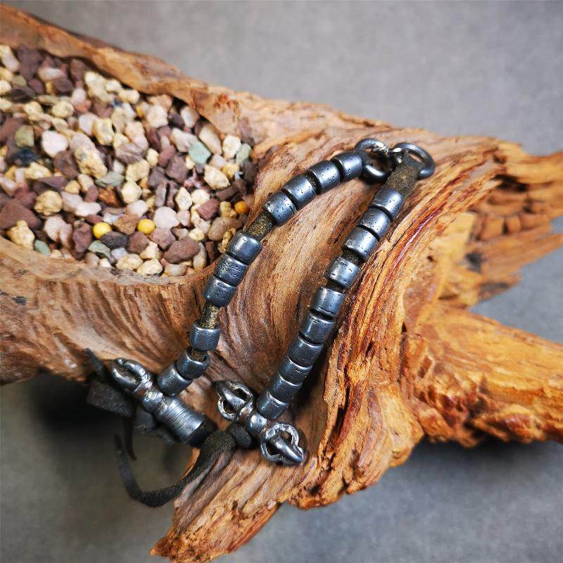 6mm Cold Iron Prayer Bead Counters - Gandhanra-ART
