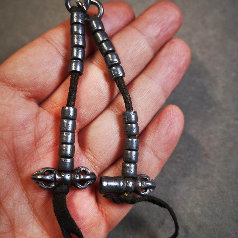 6mm Cold Iron Prayer Bead Counters - Gandhanra-ART