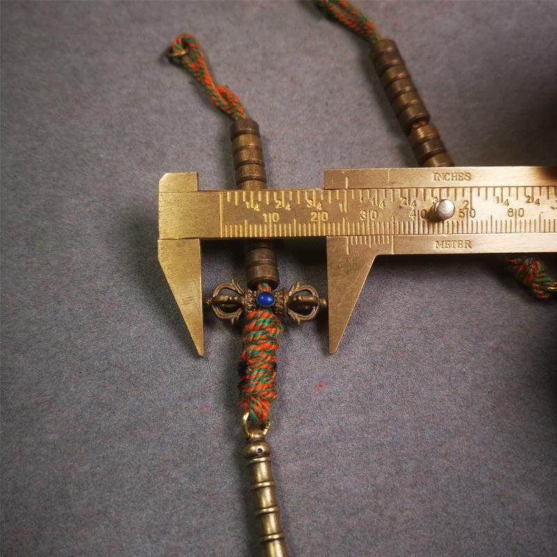 7mm Brass Prayer Bead Counters - Gandhanra-ART