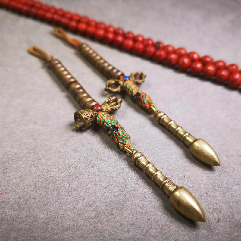 7mm Brass Prayer Bead Counters - Gandhanra-ART