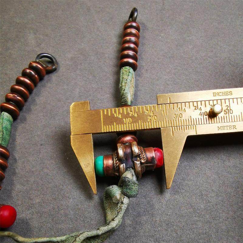 9mm Copper Prayer Bead Counters - Gandhanra-ART