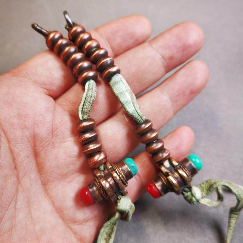 9mm Copper Prayer Bead Counters - Gandhanra-ART