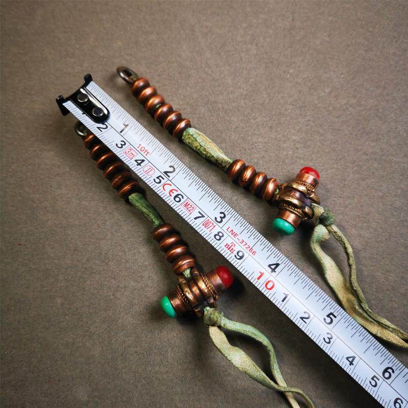 9mm Copper Prayer Bead Counters - Gandhanra-ART