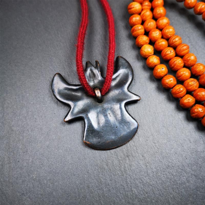Garuda Amulet - 2.05" - Black Type