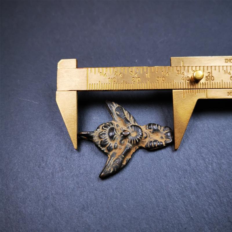 Garuda Amulet - 1.54" Gandhanra-ART