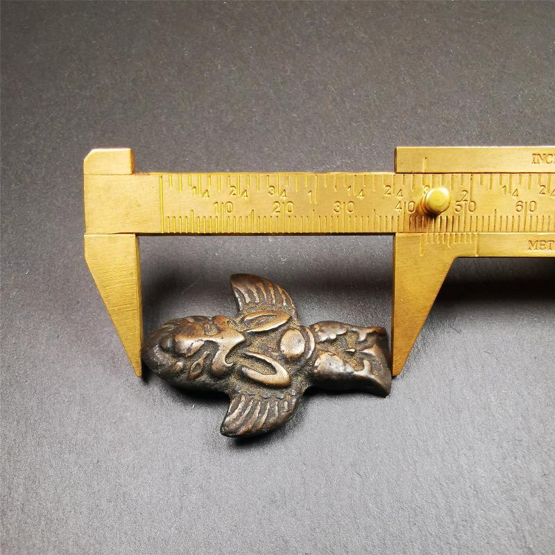 Garuda Amulet - 1.77" Gandhanra-ART