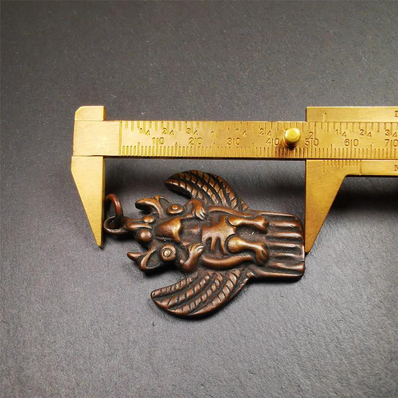 Garuda Amulet - 2.1" Gandhanra-ART
