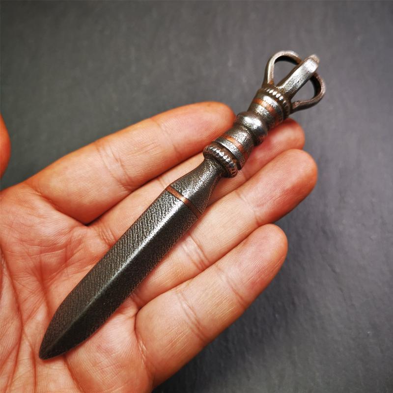 Tibetan Buddhist Ritual Implement - Kila - Phurba Phurpa 5.1 " × 0.6"