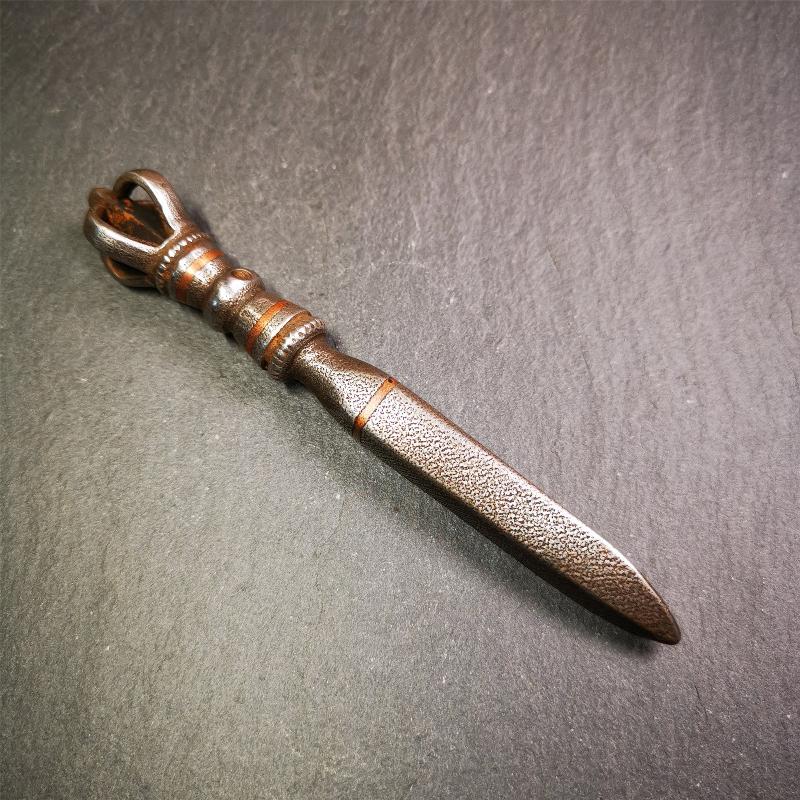 Tibetan Buddhist Ritual Implement - Kila - Phurba Phurpa 5.1 " × 0.6"