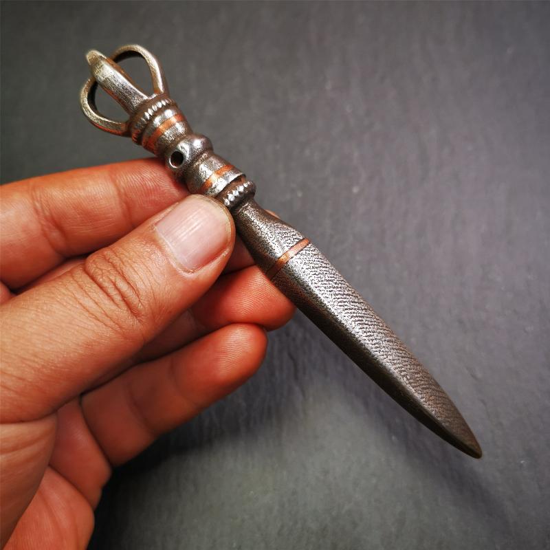 Tibetan Buddhist Ritual Implement - Kila - Phurba Phurpa 5.1 " × 0.6"