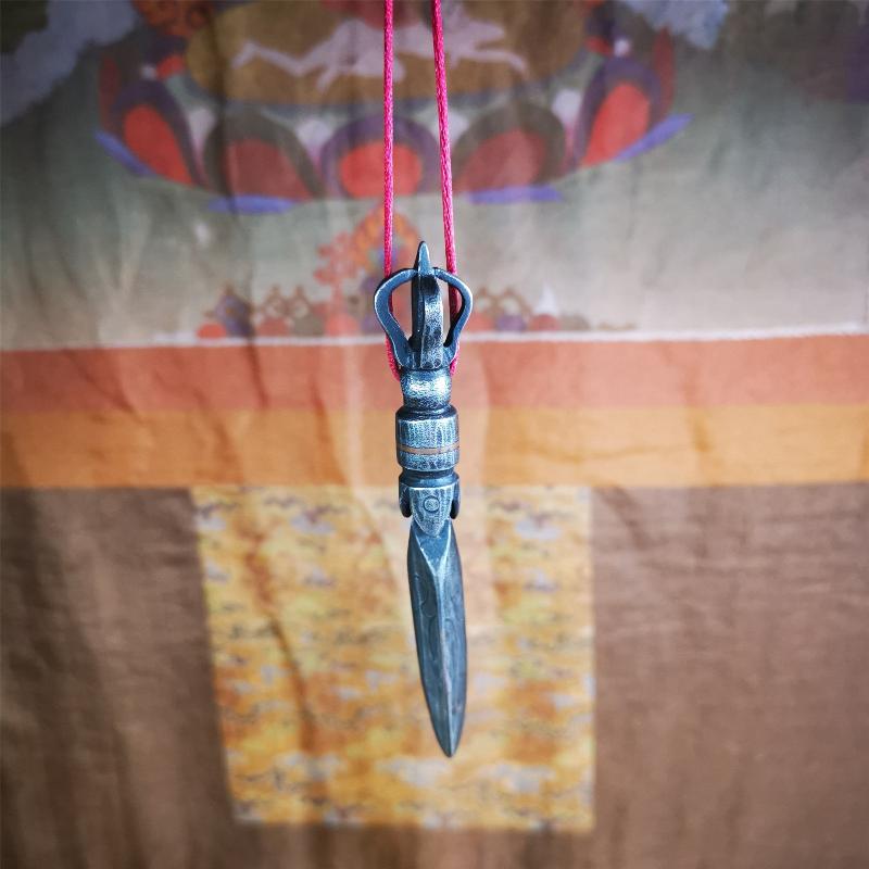 Gandhanra Tibetan Buddhist Ritual Implement - Kila - Phurba - Phurpa