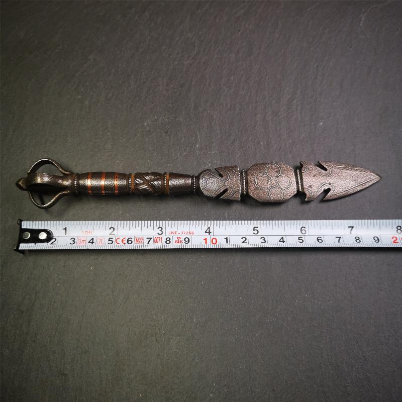 Gandhanra Tibetan Buddhist Ritual Implement - Phurba - Manjusri Sword