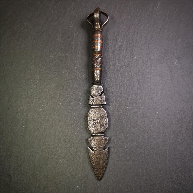 Gandhanra Tibetan Buddhist Ritual Implement - Phurba - Manjusri Sword